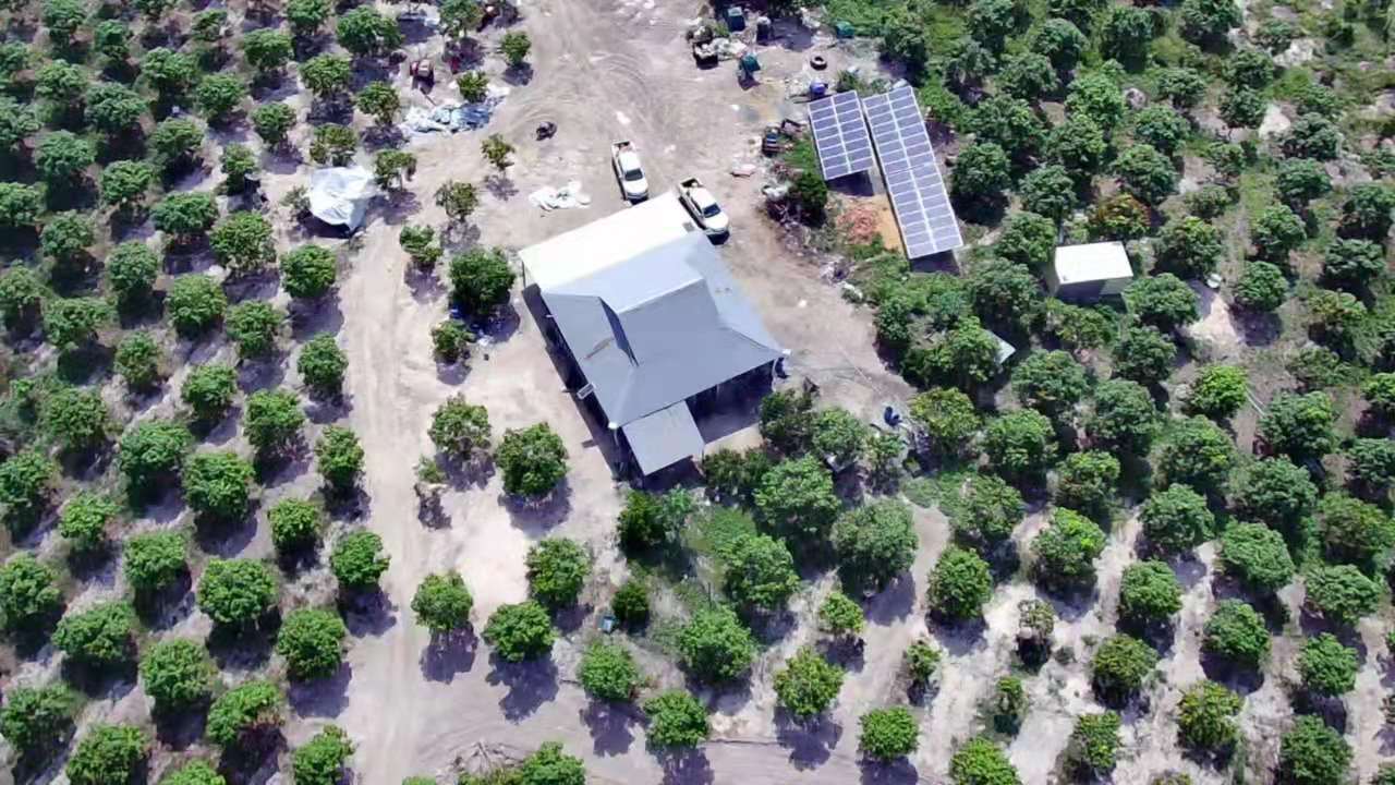 Projet d'irrigation par pompe à eau solaire au Cambodge par Jntech