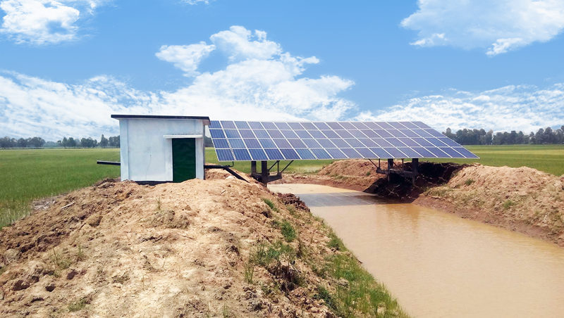 Facilitez l'irrigation avec la pompe à eau solaire JNTECH