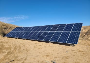 Système de pompage solaire de 7,5 kW dans la ville de Yulin, province du Shaanxi