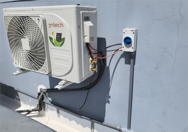 Cas d'un climatiseur solaire BTU18000 à Porto Rico