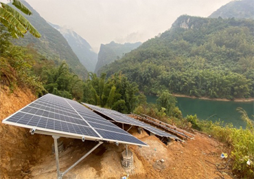 Système de pompe solaire de 45 kW au Guizhou