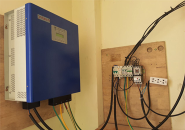Système solaire hors réseau de 5 kVA au Cambodge