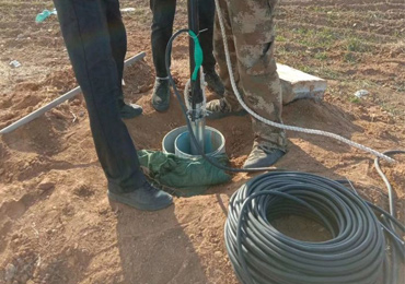 Système d'irrigation solaire de 4 kW pour terres agricoles à Qingdao, Shandong