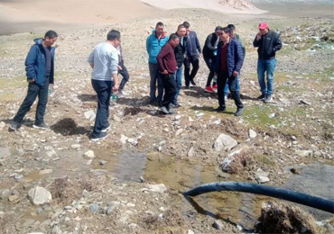 Système d'approvisionnement en eau solaire de 1,5 kW au Tibet