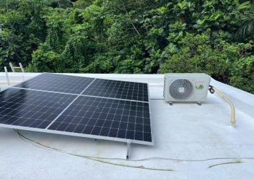 Système de climatisation solaire de 12 000 BTU et 18 000 BTU à Porto Rico