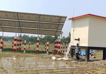 Système de pompe solaire de 7,5 kW au Bangladesh
