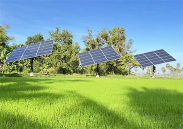 Système de pompage solaire de 280 kW au Cambodge