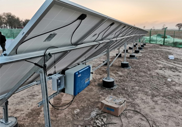 Système de pompe solaire de 4 kW au Shaanxi