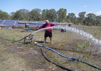 Système de pompe solaire de 11 kW en Australie