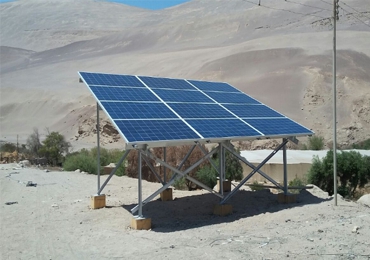Système de pompe solaire de 4 kW à Arica, Chili