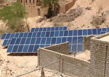 Système de pompe solaire de 30 kW au Yémen