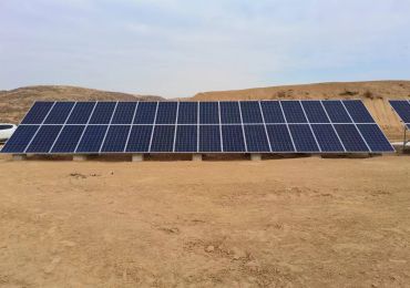 Système de pompage solaire de 9,2 kW dans le comté de Shenmu, ville de Yulin, province du Shaanxi
