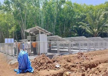 3 ensembles de systèmes de pompes solaires de 11 kW en Thaïlande
