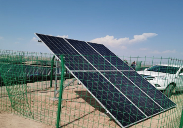 Système de pompage solaire de 1,1 kW dans la province du Shaanxi