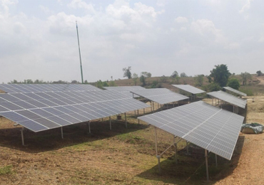 Système d'irrigation par pompage solaire de 137,7 kW au Myanmar