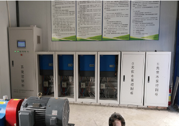 Système de pompe solaire de 6 ensembles de 45 kW à Jin Shajiang
