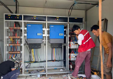 Système de pompage solaire de 55 kW au Cambodge