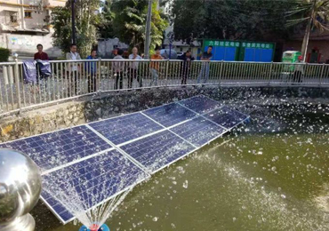 Système d'aération solaire de 750 W à Shenzhen